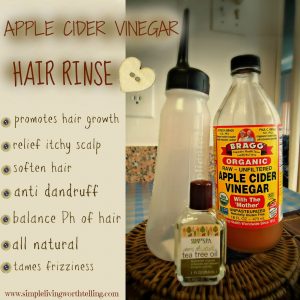 Apple Cider Vinegar Rinse