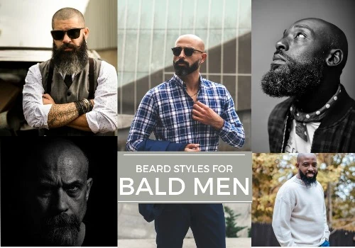 Beard Styles For Bald Men: 13 Trendy Facial Hair Types Today